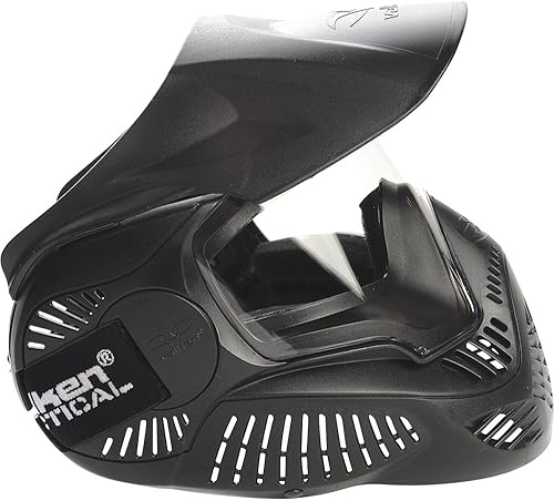 Valken Paintball MI-5 - Máscara de gafas lente única color negro