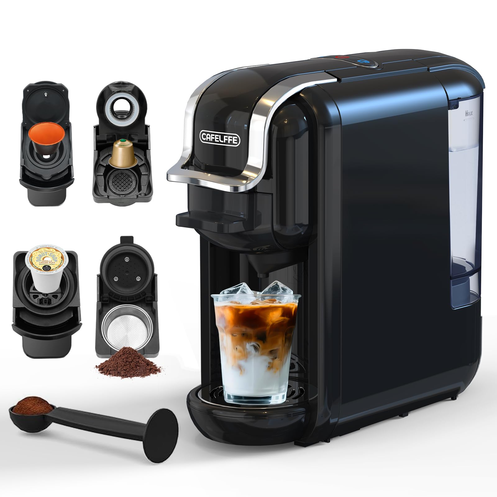 Amazon.com: CAFELFFE MK-603 Mini Multi Pod Coffee Maker, 4 in 1