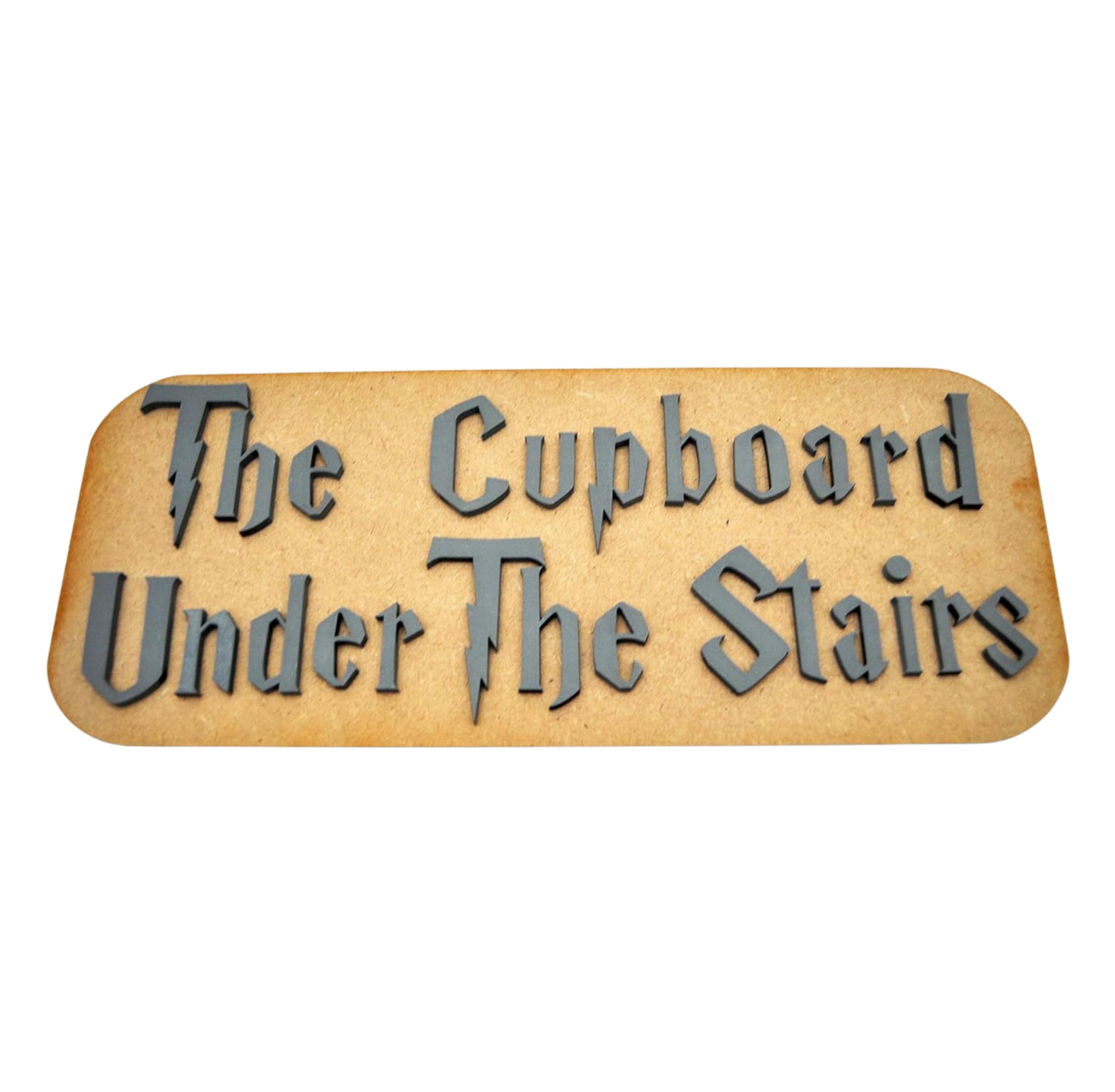 The Cupboard Under The Stairs harry potter inspired sign room bedroom
