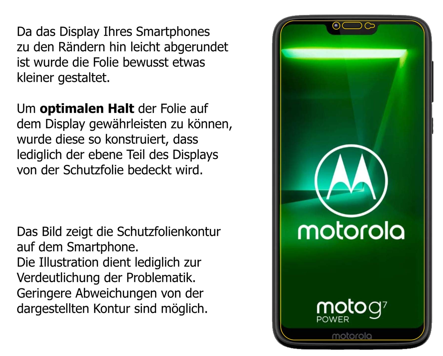 6 Pellicole Protettive Dipos Crystalclear Per Motorola Moto G7 Power, Trasparenti, Anti-graffio, Made In Germany - 4