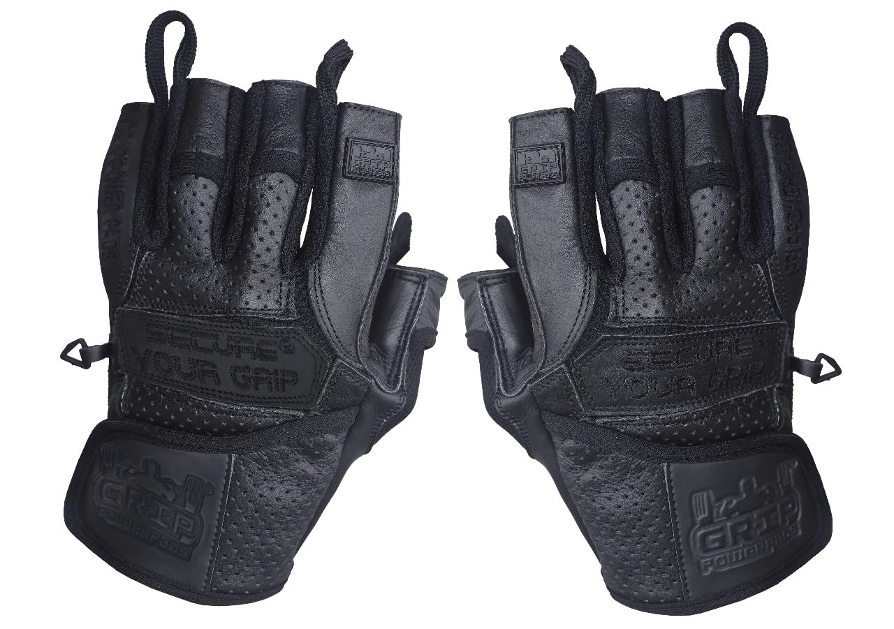 Guanti da palestra in pelle Elite – Grip & Comfort Design per sollevamento pesi, powerlifting, bodybuilding e allenamento della forza per uomini e donne