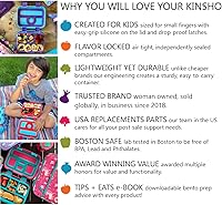 Vista 9 de Bento Lunch Box with Stainless Steel Thermo, Matching Insulated Lunch Bag and Ice Pack Set for Girls, Kids, 5 Divided Compartments, Snack Container