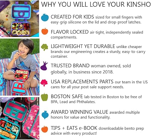 Miniatura 9 de Lonchera bento para niños con tarro para alimentos térmico para sopa o alimentos calientes bolsa de almuerzo aislada y juego de paquetes de hielo