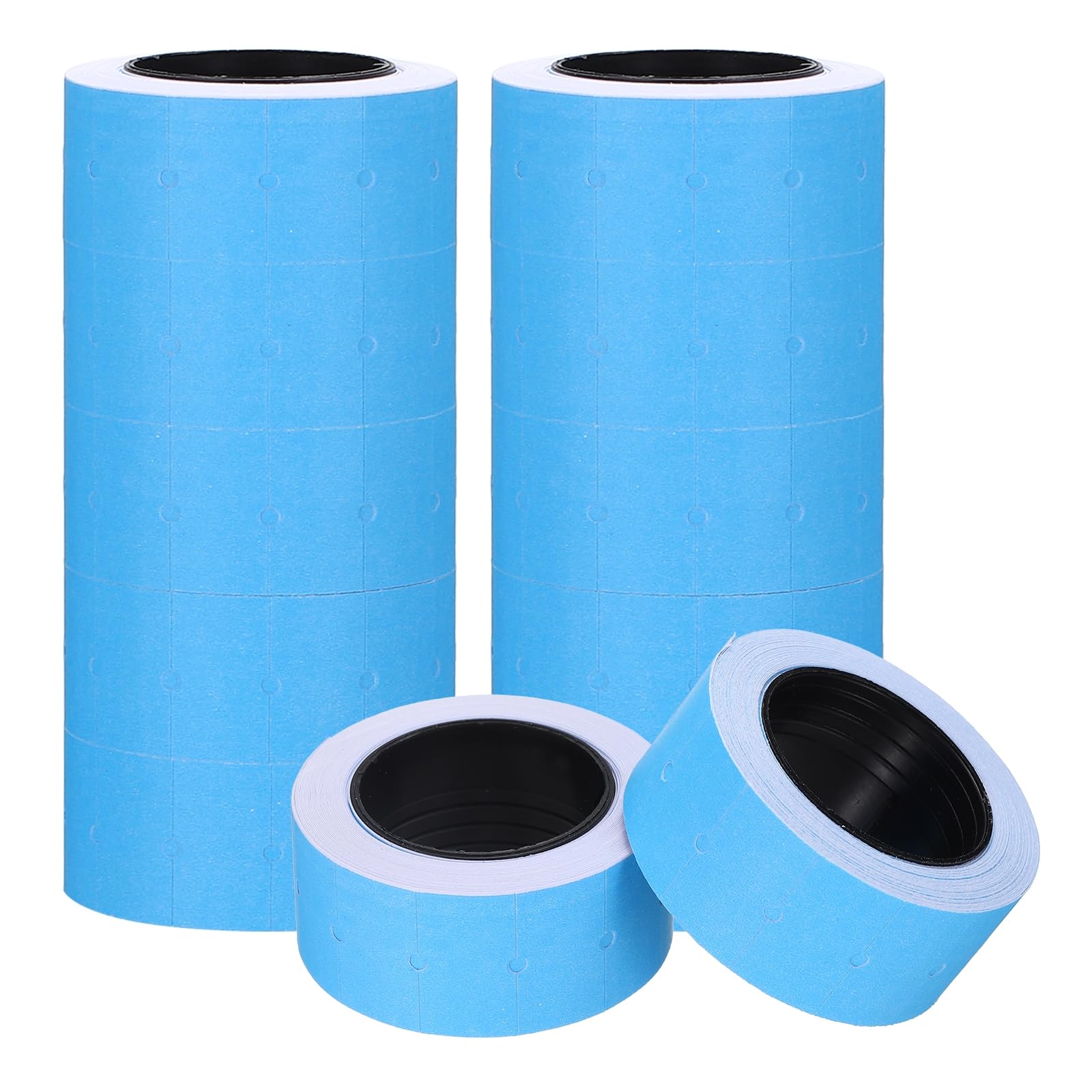 PATIKIL Price Gun Labels for Mx-5500, (10 Roll 4000Pcs, Blue), Sticky Price Marker Label Stickers Blank Tag Stickers, Suit for - Retail Shop Office