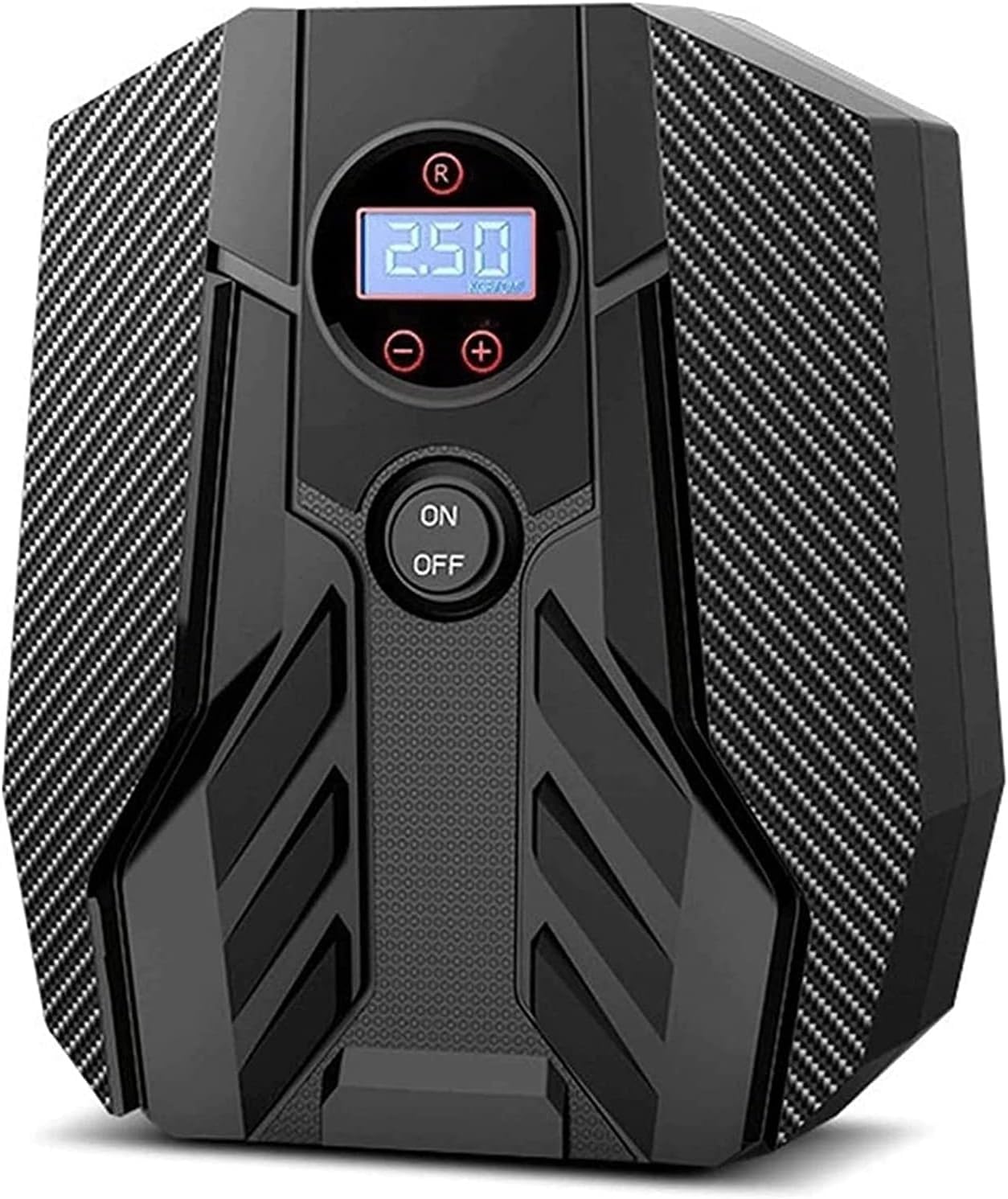 Inflador de neumáticos con compresor de aire, bomba de neumáticos de coche de 12 V CC con manómetro digital, con adaptador de corriente for coche, apagado automático for neumáticos de coche, bicicleta