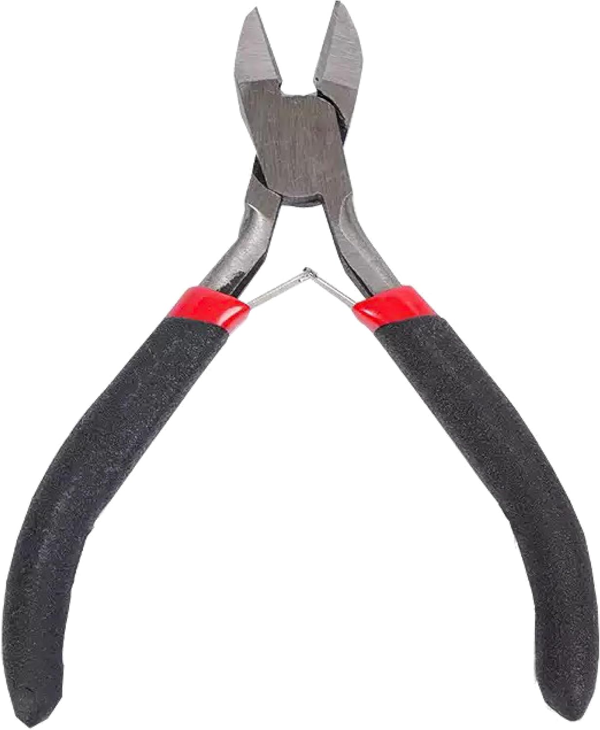 Pliers for Jewelry Making, Wire Cutters,Flush Cutting Pliers for Jewelry Making,Wire Cutters or Crafts, Jewelry Making, Artificial Flowers,Cutting Wires,Electronics Wire Snips (A-Black,red)