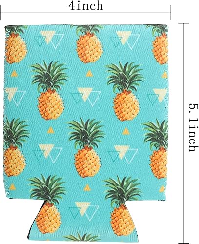 Miniatura 4 de HaiMay 18 fundas para latas de cerveza, enfriadores de latas de cerveza, fundas para latas y botellas, estilos populares