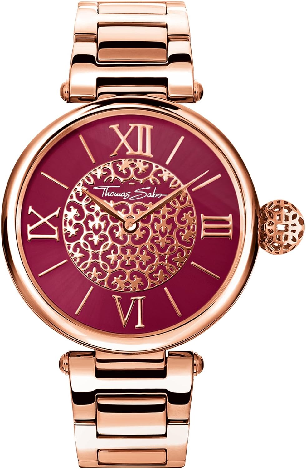 Thomas Sabo Orologio Analogico Quarzo da Donna con Cinturino in Acciaio Inox WA0306-265-212-38 Thomas Sabo Orologio Analogico Quarzo da Donna con Cinturino in Acciaio Inox WA0306-265-212-38