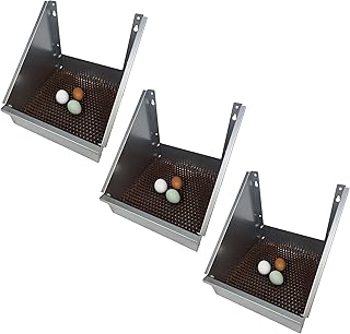 Hen's Choice™ Premium Single Chicken Nest Box with Nesting Pad (3 Pack)
