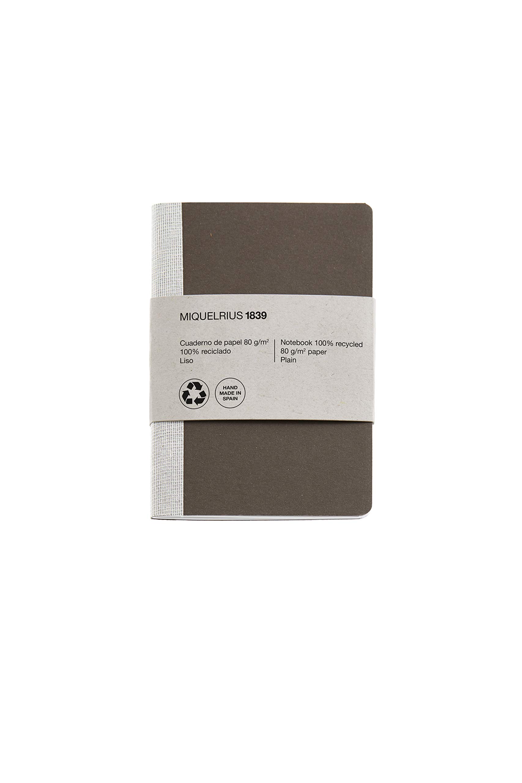MIQUELRIUS Defter Mr Geri Dönüşüm 104X150 Düz Kahve