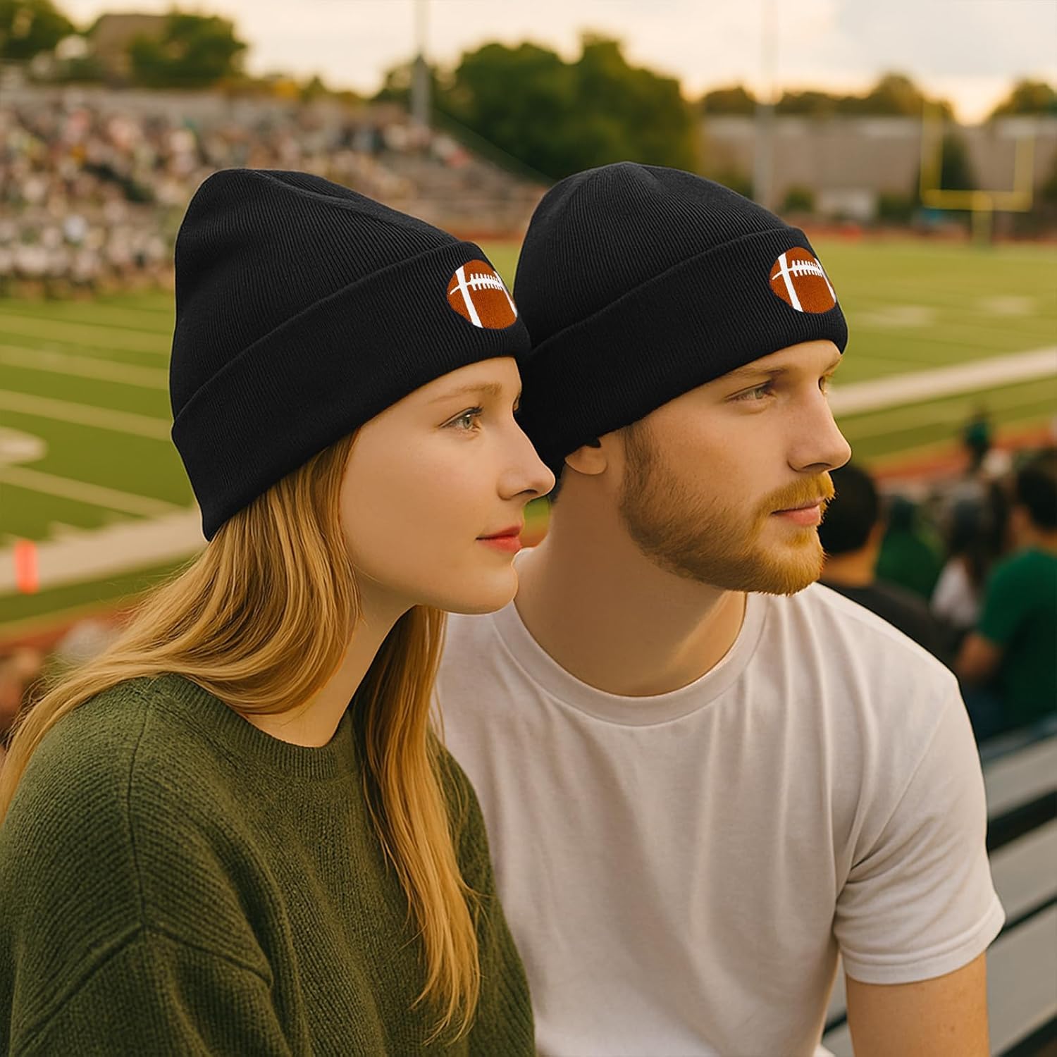 Cool Pattern Beanie,Embroidered Wool Knit Beanies Hats Gift for Men Women,Winter hat for Cold Weather Accessory - Image 6