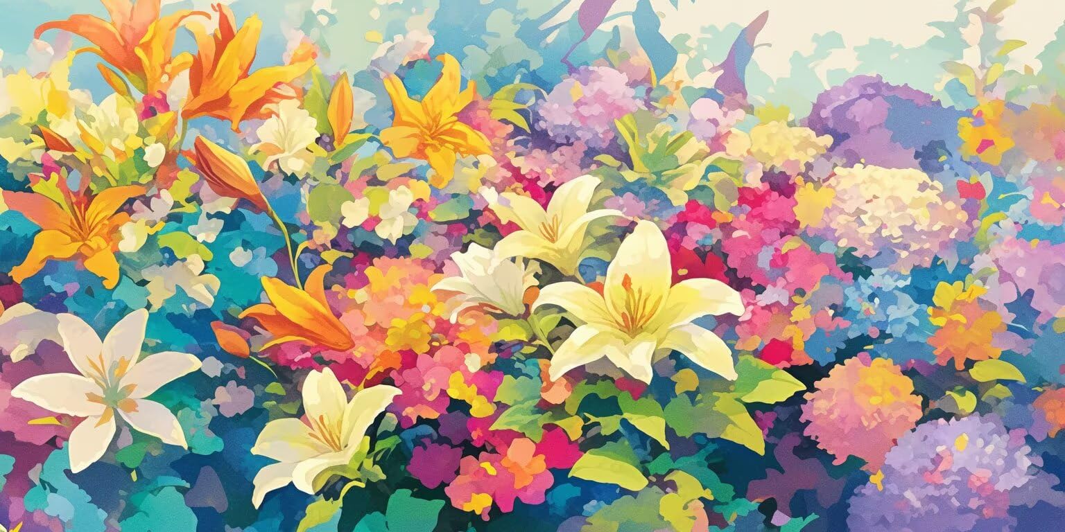Kwiat Kolor Diament Malowanie DIY Dorosły, 5D Malowanie Diamentowe DIY Dzieci Zestaw do rysowania Diamentów, Zestaw DIY Diament Painting Art, Początkujący Malowanie Diamentami 60x120cm k-229
