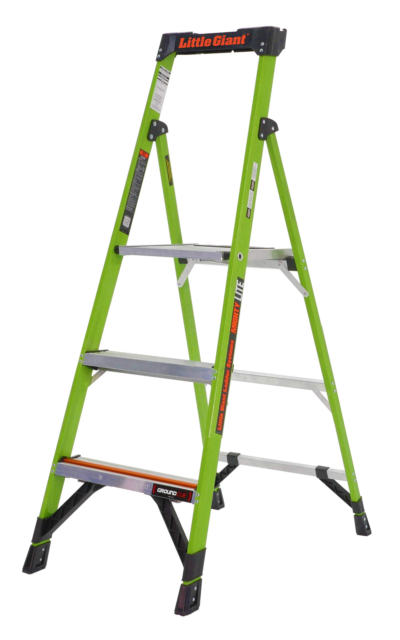 Little Giant 3 Tread Mightylite Grp Platform Step Ladder from B&Q