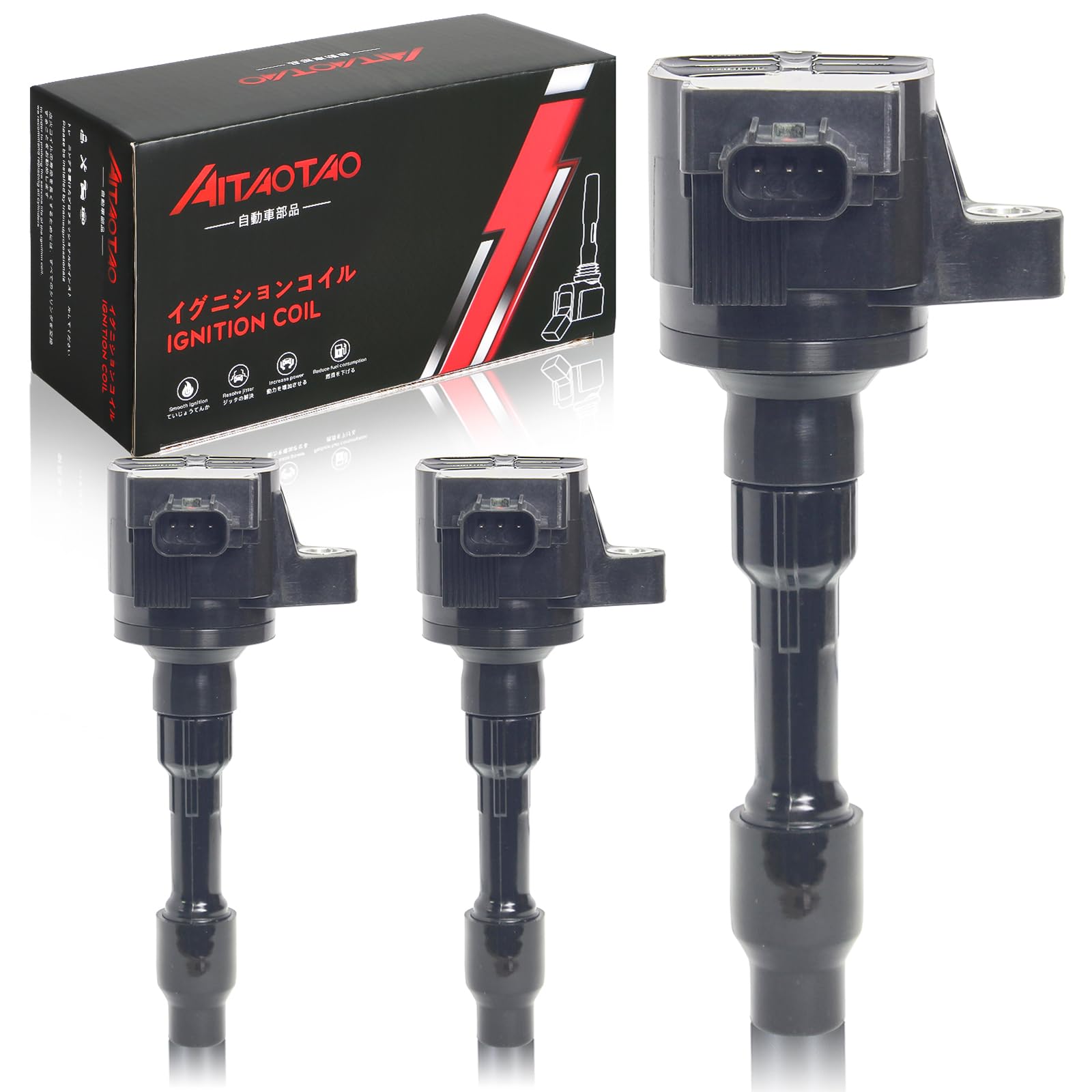 Amazon | AITAOTAO 車用 イグニッションコイル 3本セット ホンダ N-BOX