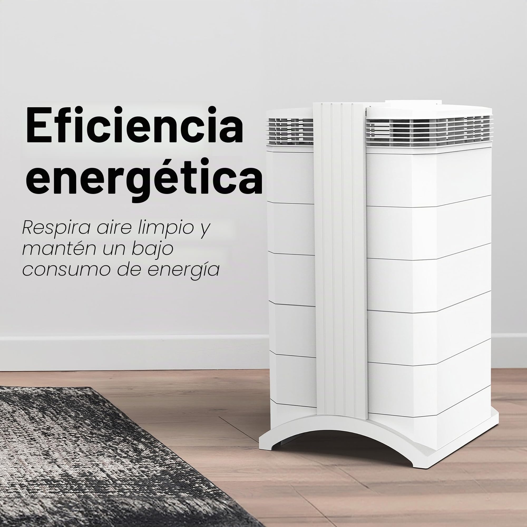 IQAir HealthPro 250 - Purificador de aire para alérgicos, filtro de aire médico HyperHEPA contra polvo fino, humo, virus, olores, purificador de aire para habitaciones grandes, 100 m², filtro de