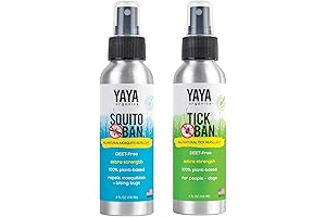 Tick Ban + Squito Ban Duo for Natural and Gentle Protection