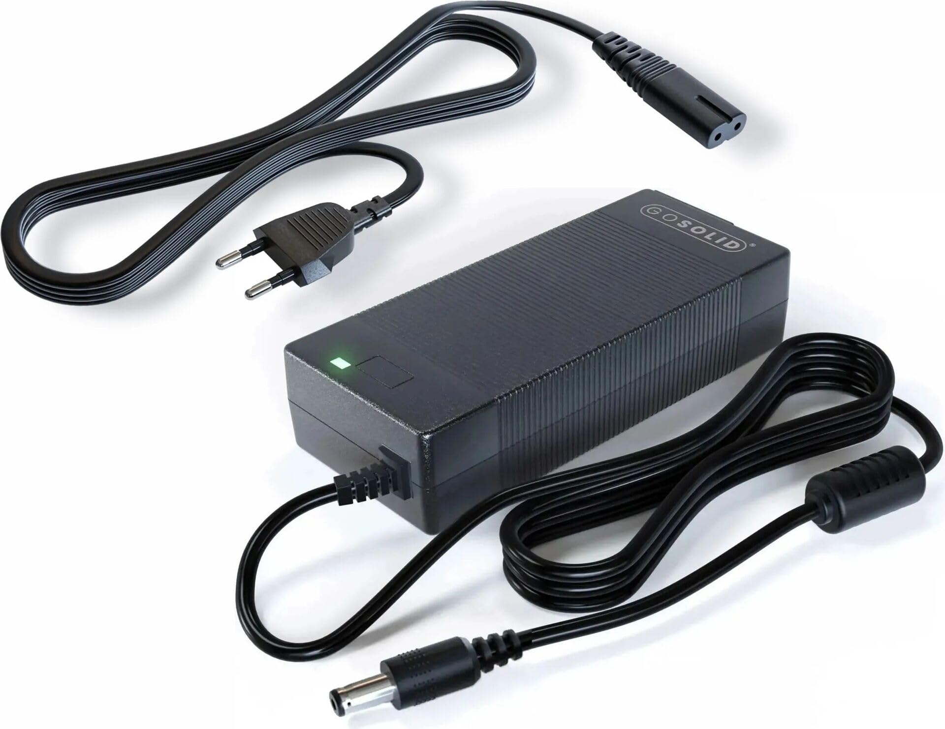 GO SOLID! Chargeur Compatible avec Fiido C11 Vélo Électrique - 54.6V 2A