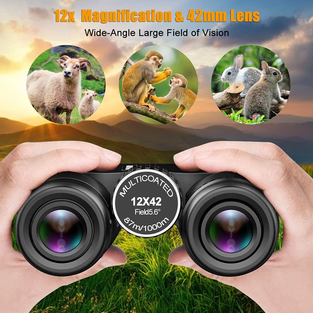 Jumelles Chasse Randonnée Jumelles Puissantes OPAITA 15x52 - Prismes BAK4, Lentille FMC - Pour Observation Oiseaux, Chasse Prismes Bak4 Lentille Fmc