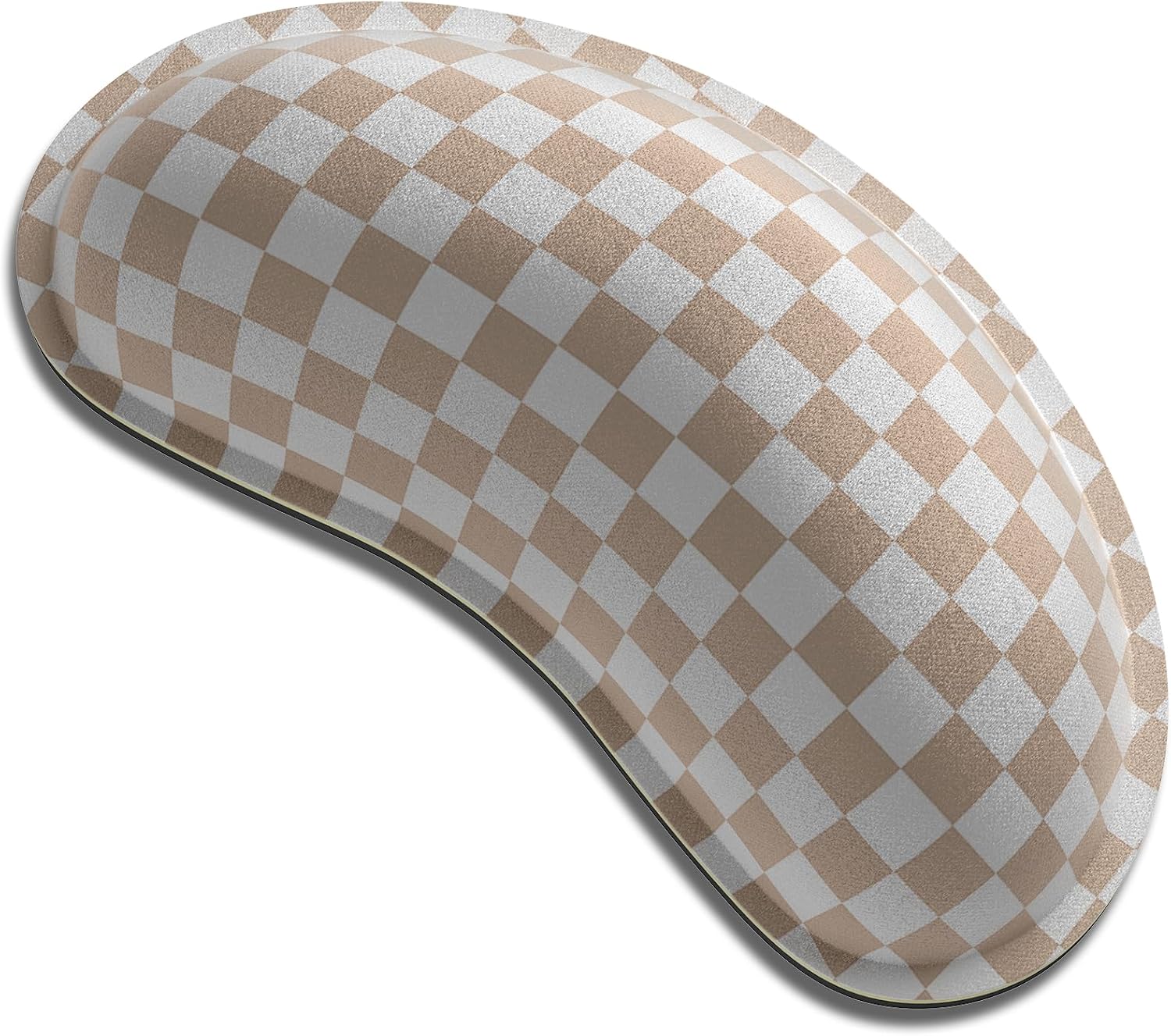 Dapesuom Mouse Wrist Rest, Cute Ergonomic Memory Foam Mouse Wrist for Computer Desk Mats Support, Hand Rest Pad Cushion for Gaming, Office, Laptop, Men, Women, Pain Relief & Easy Typing, Clay