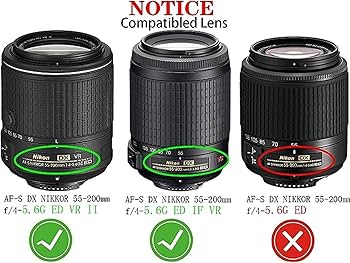 Amazon | HB-37 レンズフードシェード AF-S DX NIKKOR 55-200mm