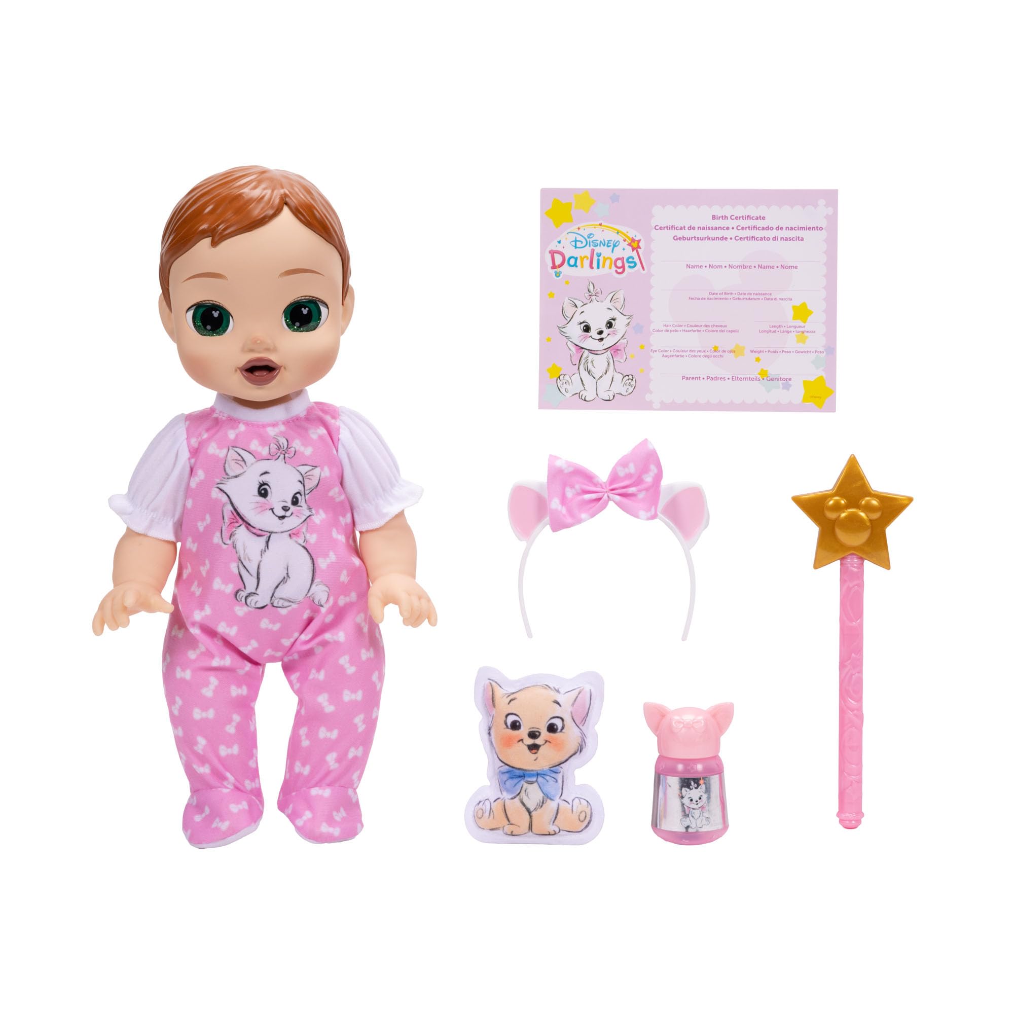 Disney Darlings Marie Deluxe lalka funkcyjna 13" / 33 cm
