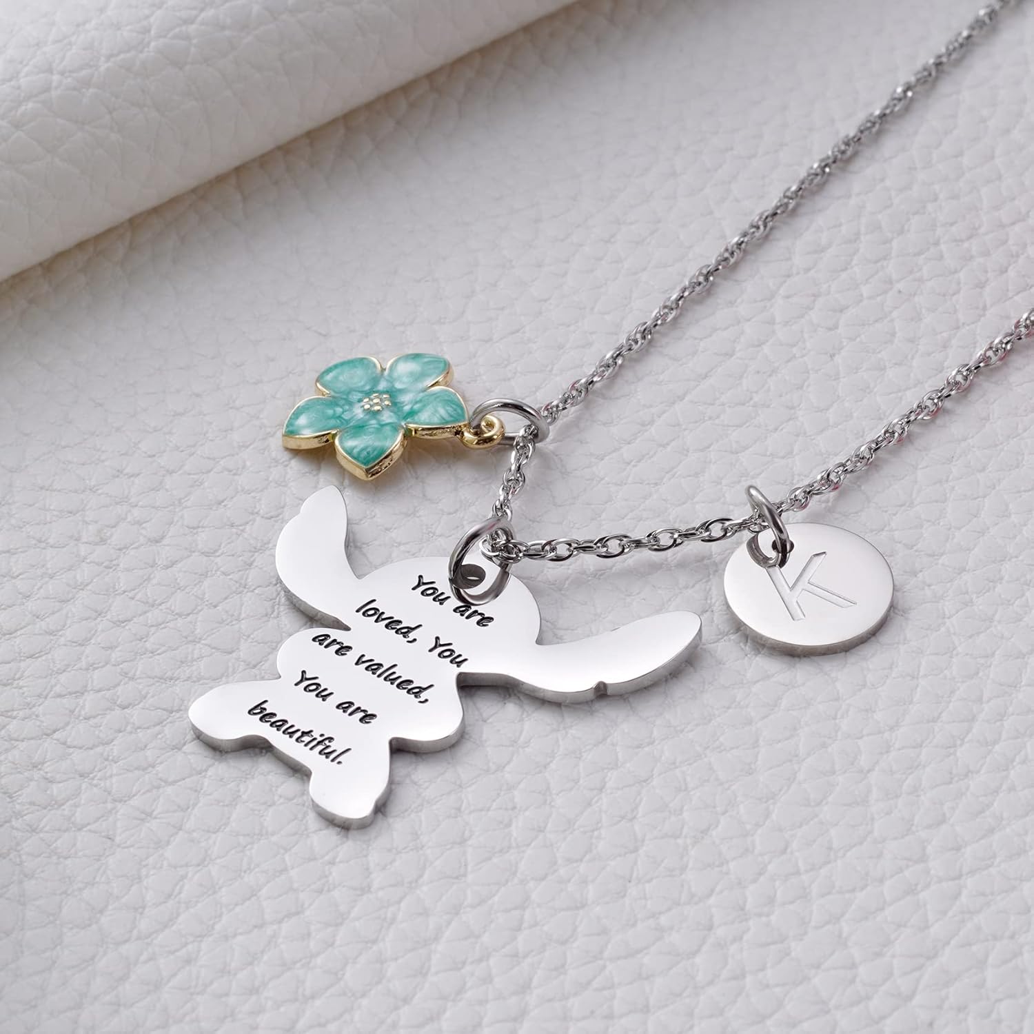MIXJOY You are My Sunshine Necklace&Greeting Card, Birthday Christmas for Women Niece Daughter Granddaughter - Image 3