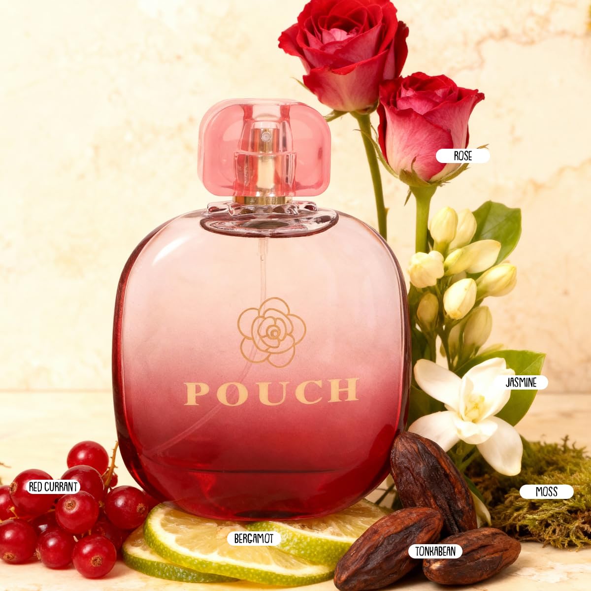 Amazon.com : Pouch Blush Rose Women's Perfume Eau de Parfum Fresh