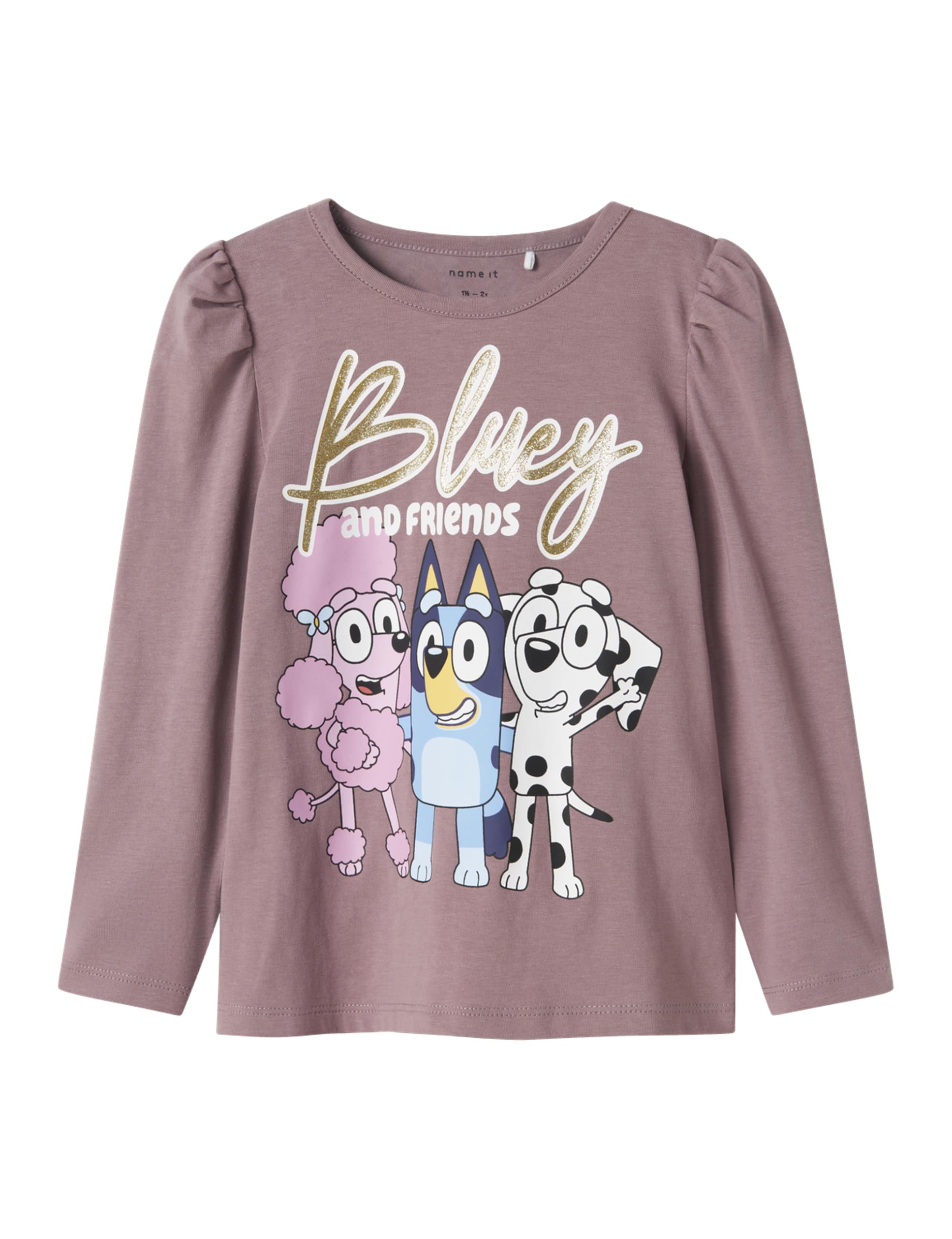 NAME IT Girl Oberteil mit Langen Ärmeln Bluey