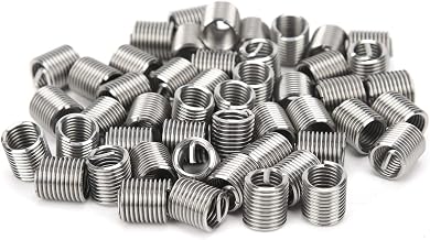 Stainless Steel Thread Repair Kit, SUS304 Steel, Thread Conversion Tool, Metric to Inch, Reinforces Aluminum, Plastic and Copper, for DIYers and Professionals
