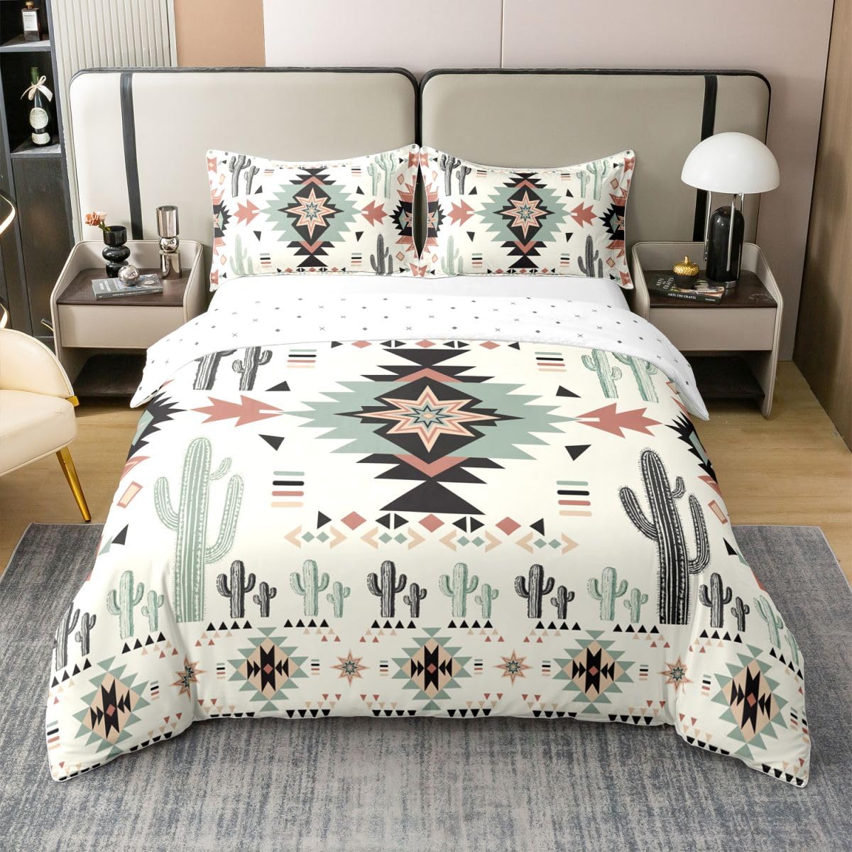 Parure de lit aztèque en coton pour relooker une chambre d'ado ou d'adulte avec style