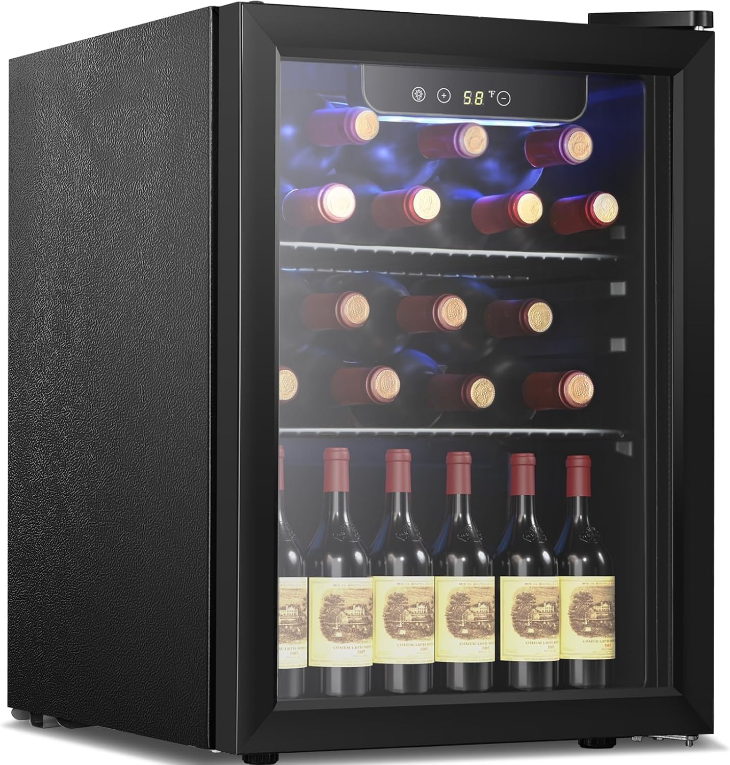 Antarctic Star JC-48UEL-F 1.7 cu ft Beverage Cooler Black