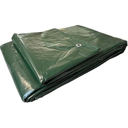 TELO OCCHIELLATO 85 Gr VERDE BLU IMPERMEABILE COPRITUTTO MULTIUSO Misura 3x5mt 88359622 - 3