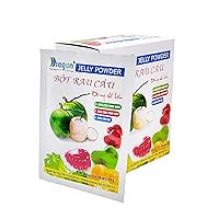 Vista 1 de DRAGON Coconut Jelly Powder 0.35 OZ / Bot Rau Cau 10 G (PACK OF 12)