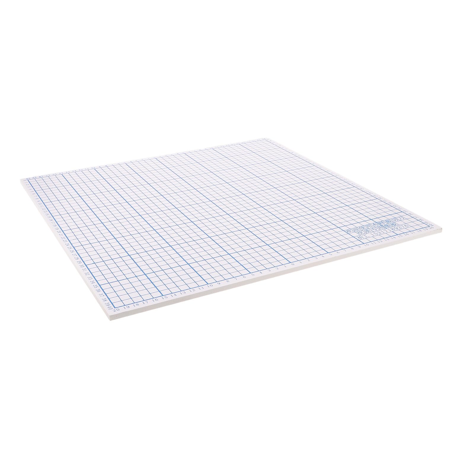 Toyvian Pvc Tappetino da Taglio per Macchina da Sarto 40 Cm Guida Misurazione e Antiscivolo per Studio Sartoriale