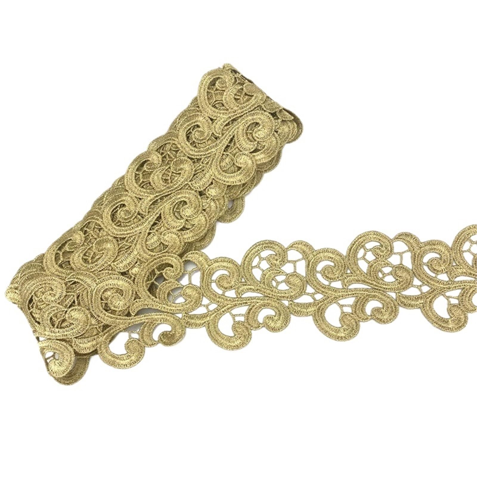Bordado Encaje Ancho 8 Cm Ropa Hidrosoluble
