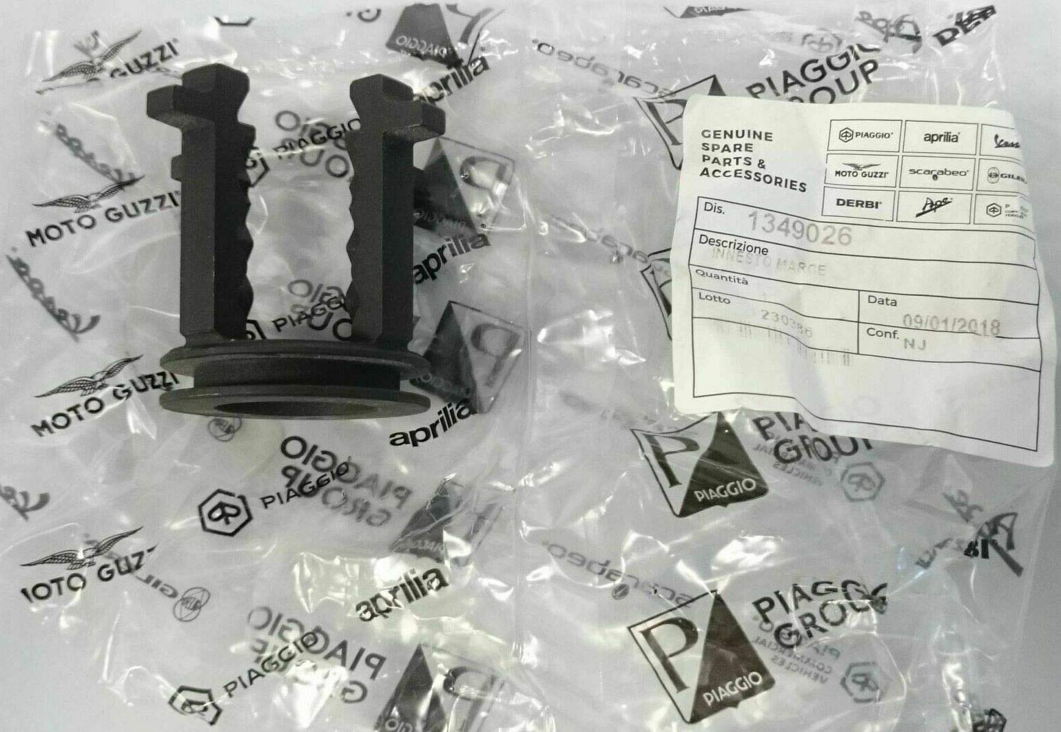 innesto crocera Cambio 4 marce vespa 50/125 MODELLO BASSA, altezza 50,2 mm ORIGINALE piaggio
