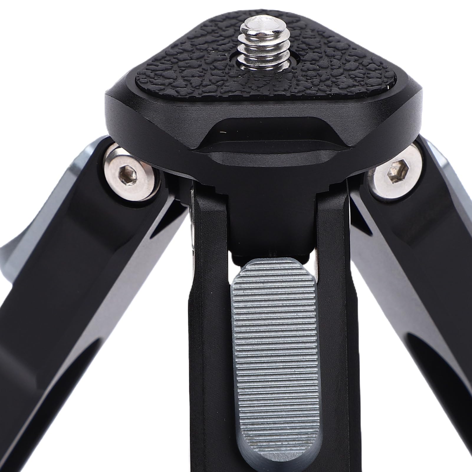 Treppiede per Fotocamera, Pieghevole Portatile in Lega di | Struttura in Lega di Alluminio, Streaming Stabile, Compatibile con DSLR e Smartphone, Fori da 1/4 di Pollice, Ideale per