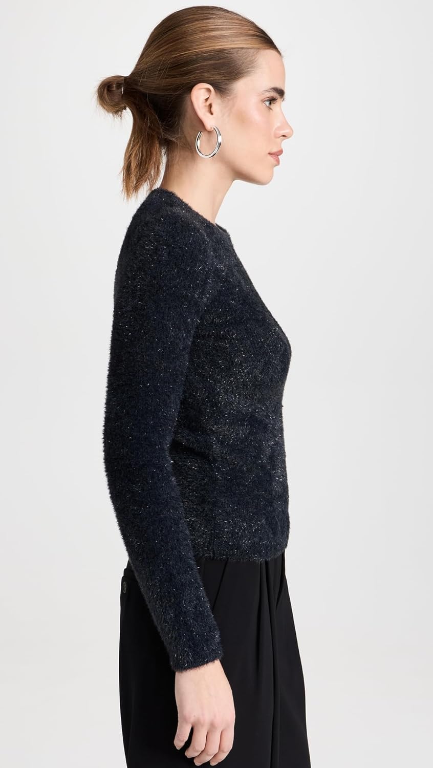 Vince Women's Soft Eyelash Pullover - Image 4