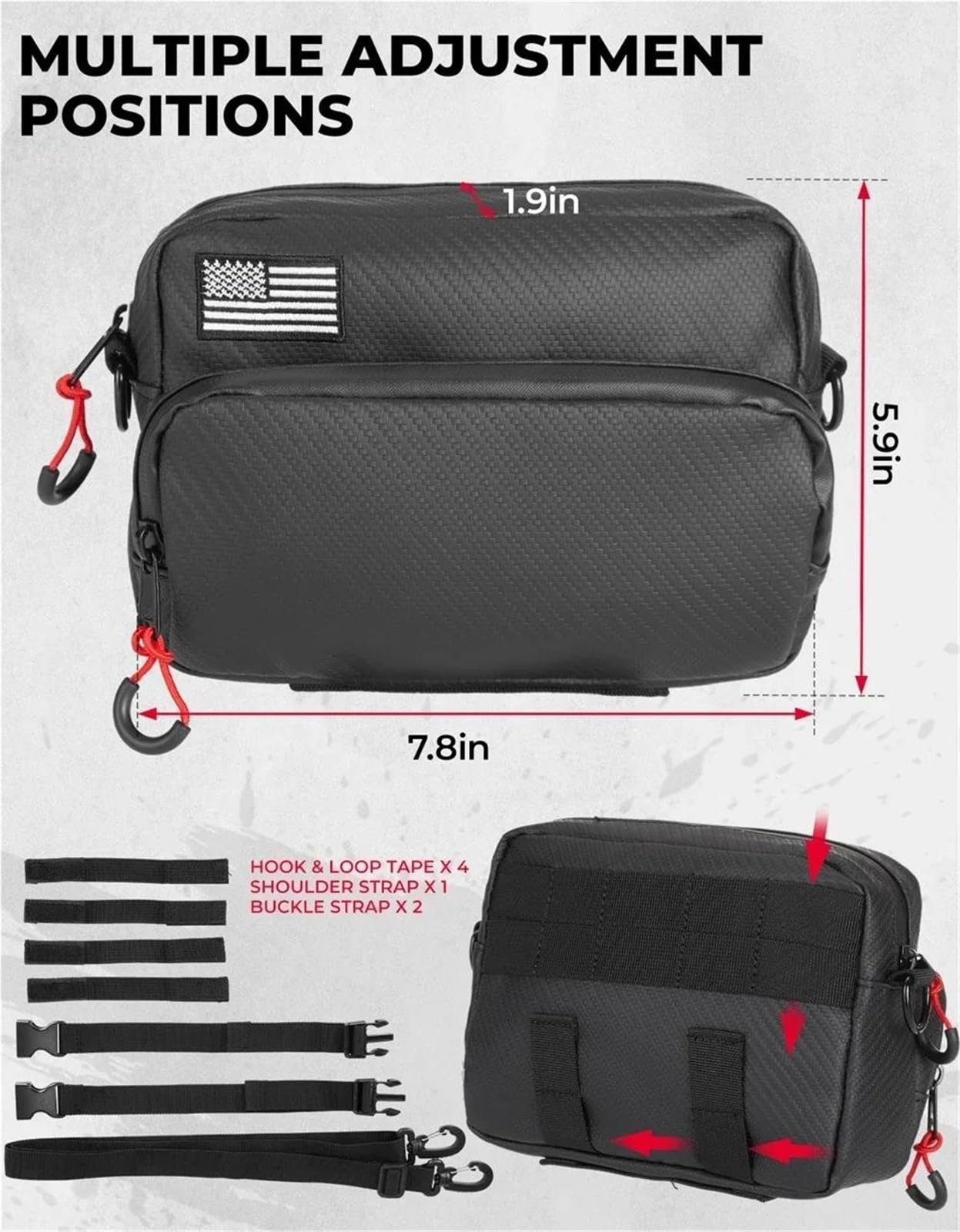 Borse Sella Pelle Moto Per Motociclette Biciclette Veicoli Fuoristrada Motoslitte Borsa Universale Per Manubrio Borsa Porta Attrezzi Per Forcella Anteriore Con Tracolla Borsa Sella Motocicletta