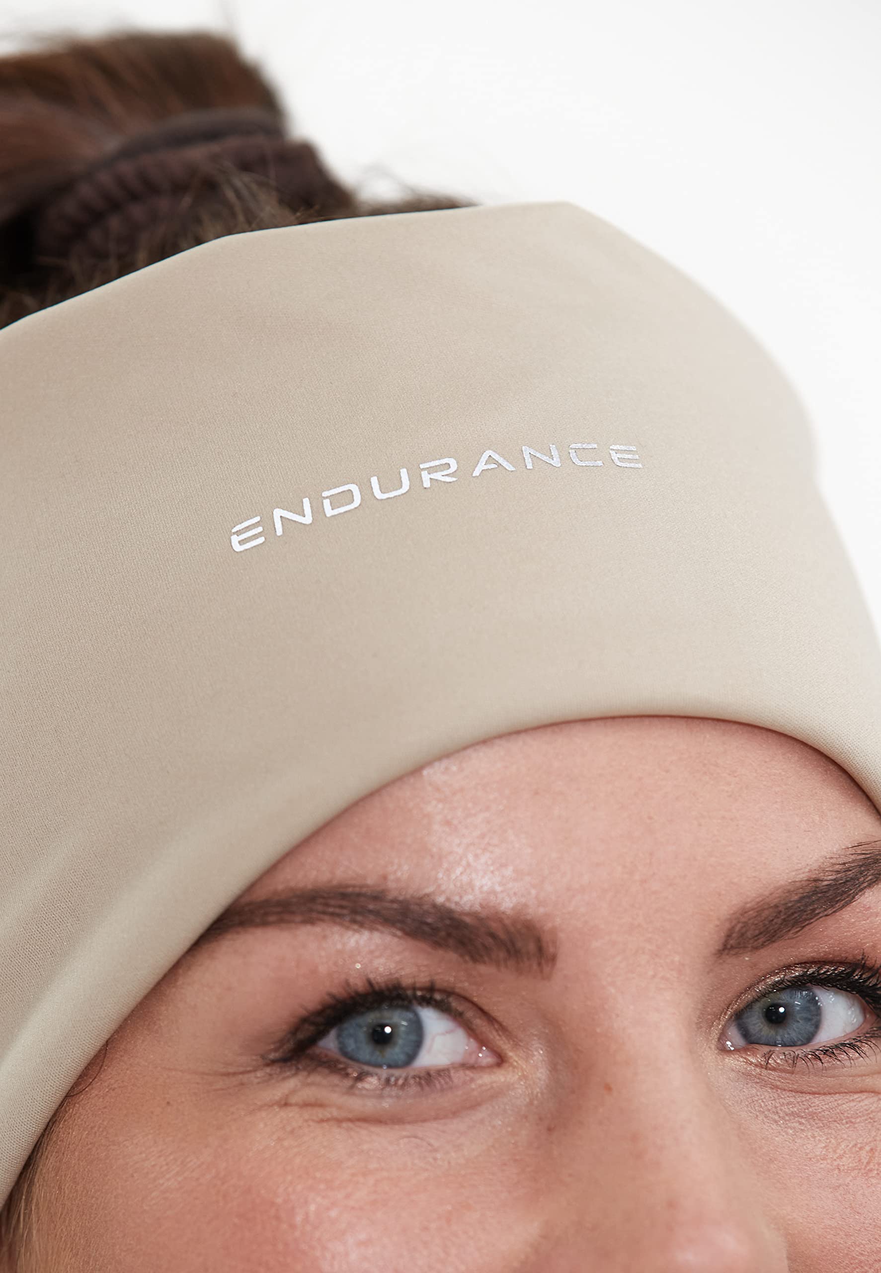 ENDURANCE Corbia Primaloft opaska na głowę Simply Taupe, jeden rozmiar