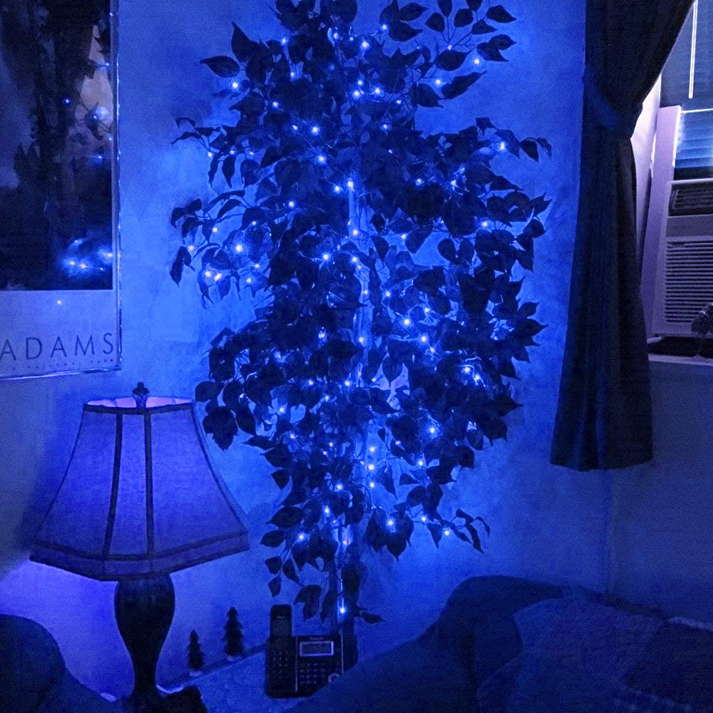 Luci Solari Da Esterno A Filo Di Rame – 5 Metri, 50 LED Bianco Freddo, 8 Modalità, Impermeabile IP65, Per Giardino E Feste - 3