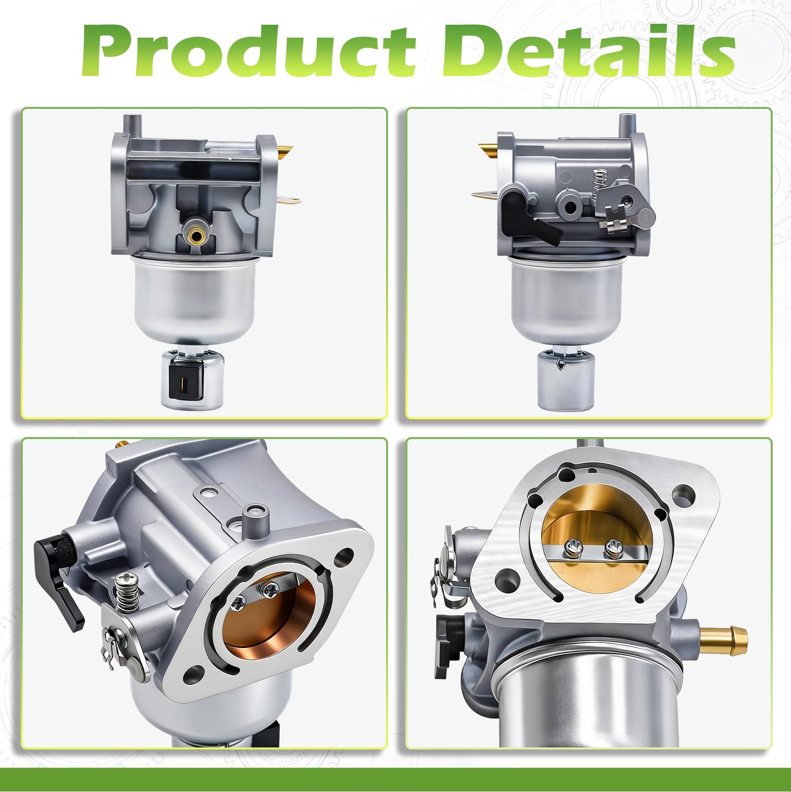 15004-0985 Gaźnik kosiarki pasuje do Kawasaki FR651V FS651V FR691V FS691V 15004-0986 15004-0828 15004-0829