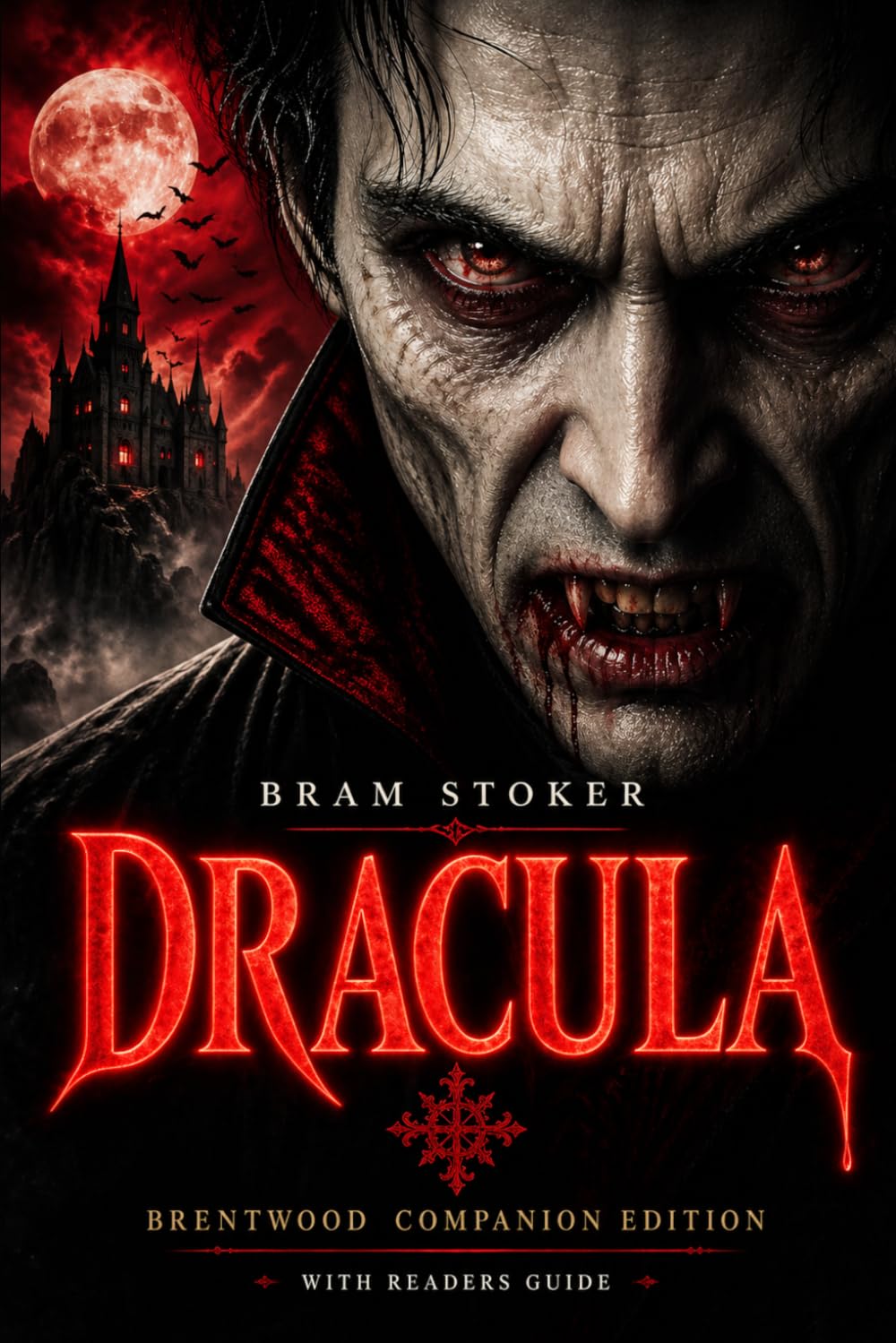 Dracula (Annotated): A Victorian Gothic Masterpiece of Vampires and Psychological Horror - Novel With Reader’s Guide, Character Analysis, Themes, and Historical Context (Brentwood Companion Edition)