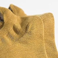 Vista 4 de Xuyuan Calcetines invisibles para mujer, calcetines de tobillo bordados de caricaturas, calcetines de algodón de color caramelo de moda