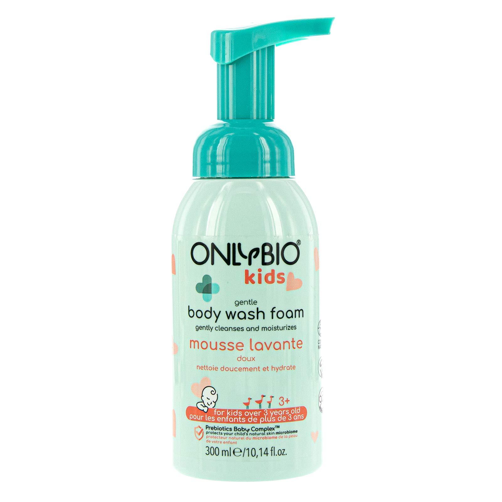 ONLYBIOGentle Body Wash Foam for Kids 300 ml
