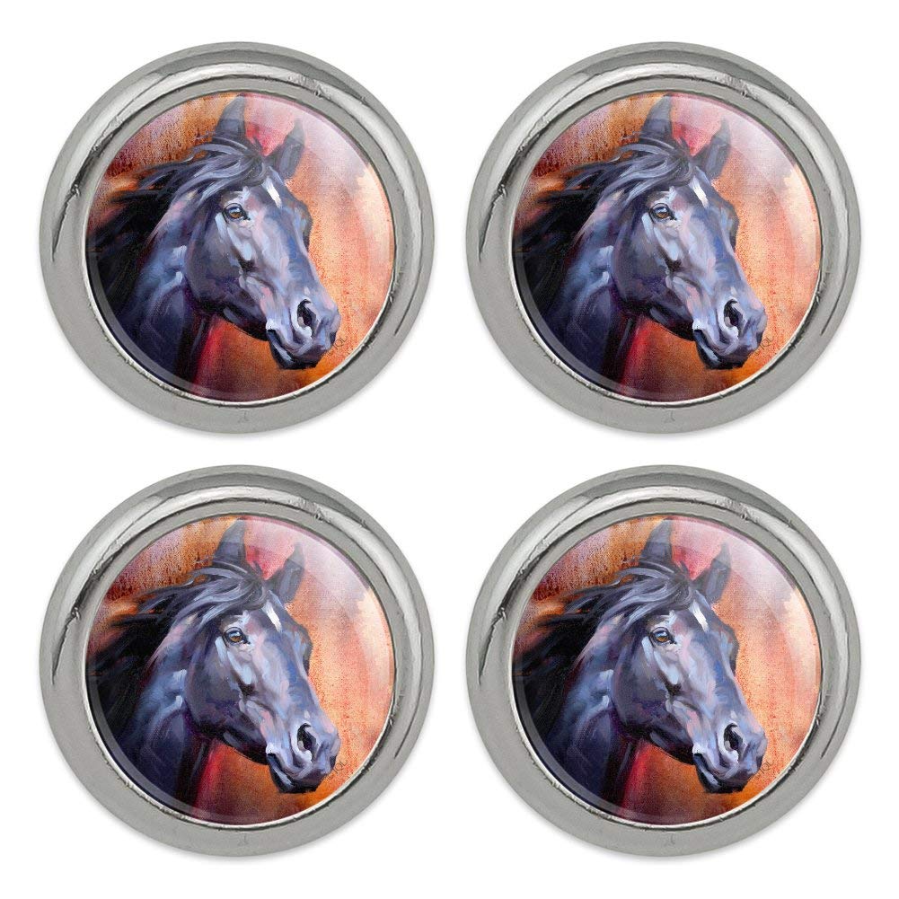 Metal Horse Buttons