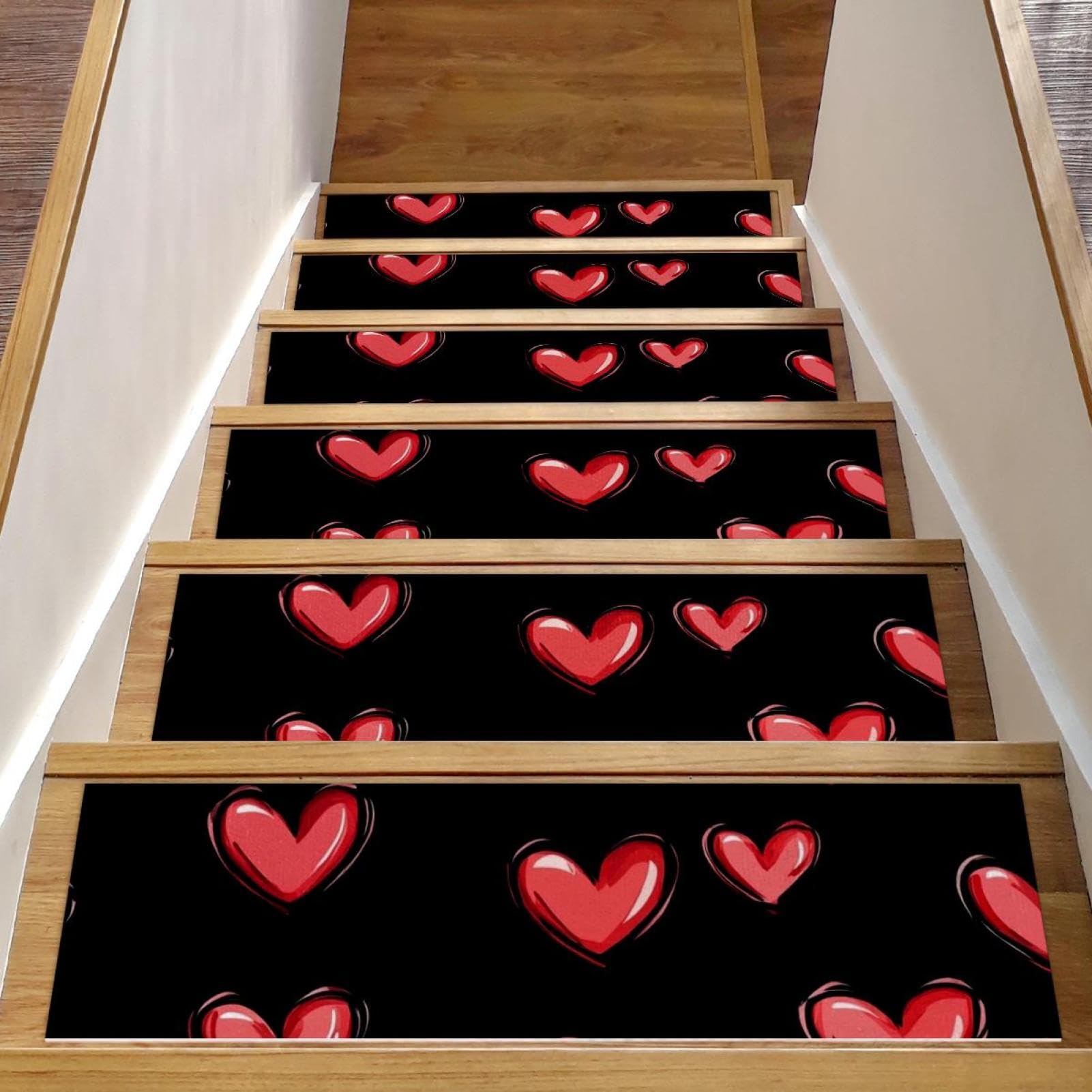 Tapis d'escalier antidérapants évitent les glissades sur bois lot de 15