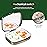 Dynippy Pill Case Pill Box with Mirror Retro Pocket 2 Compartment Medicine Case Vitamin Pill Organizer for Pocket Purse and Travel (A-Marble Ripple)