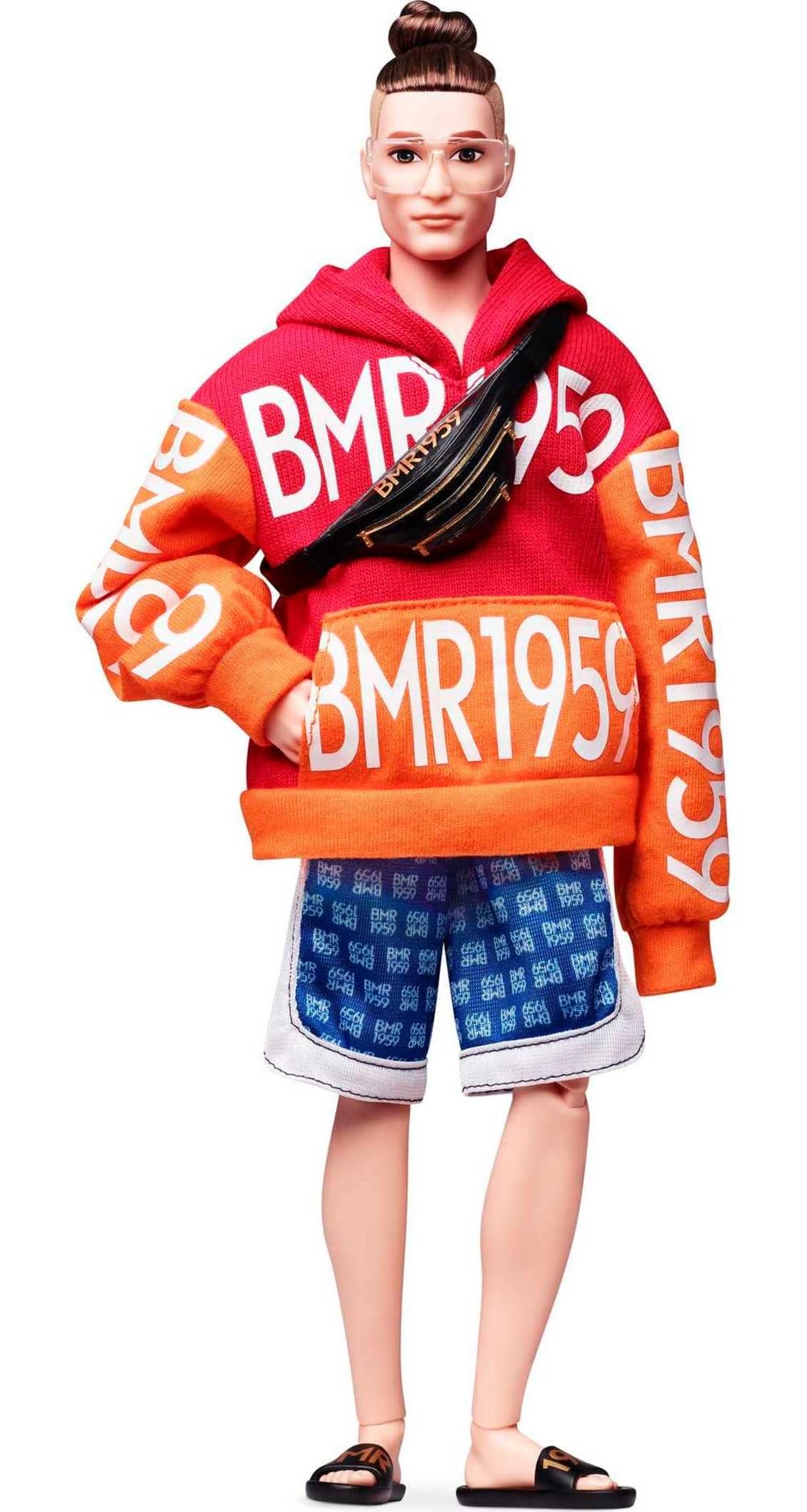 Barbie BMR1959 Ken con Look Sportivo, Bambola Snodata, GHT93