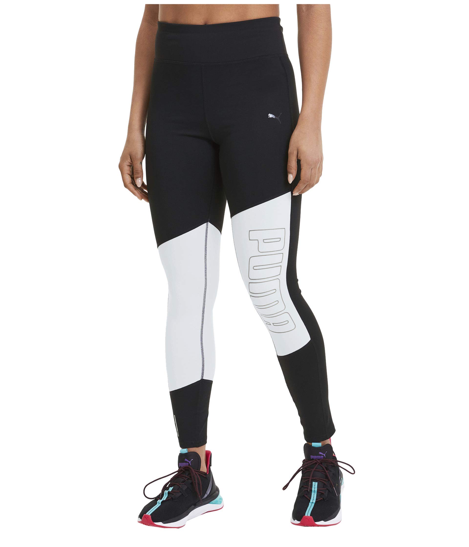 Legging PUMA Logo 7/8 taille haute pour éviter les glissements
